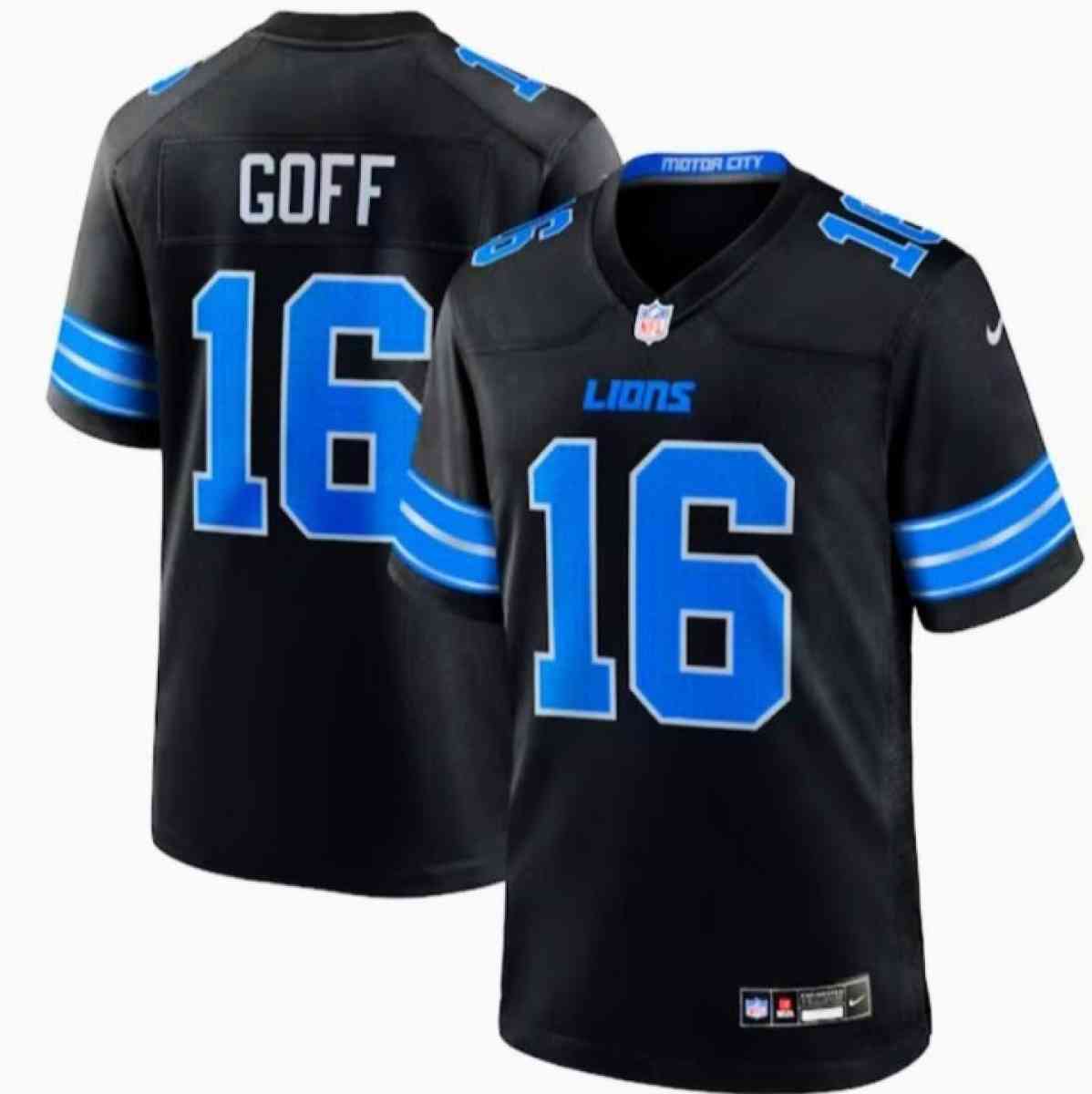 J Goff Detroit Lions Jersey XL Or Large Stitched