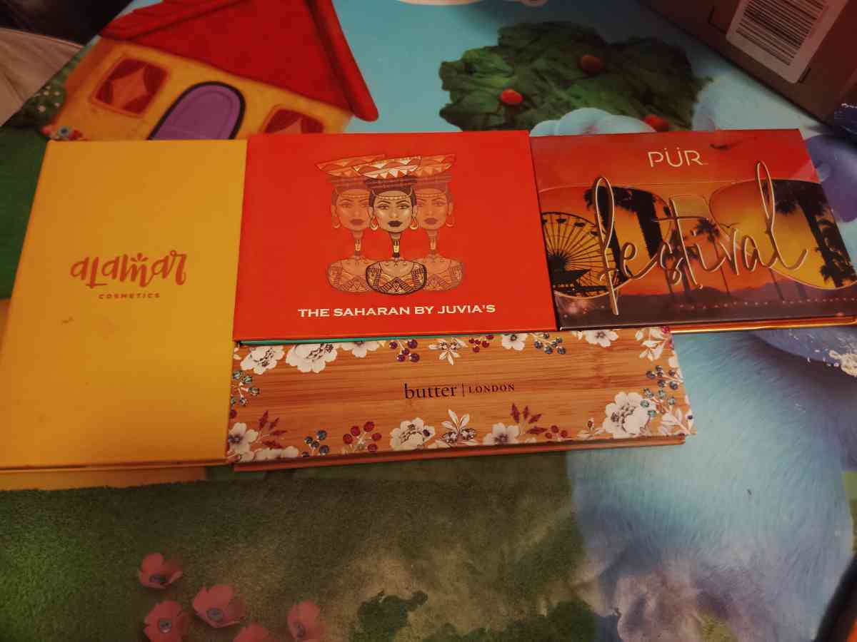 paletas de maquillaje