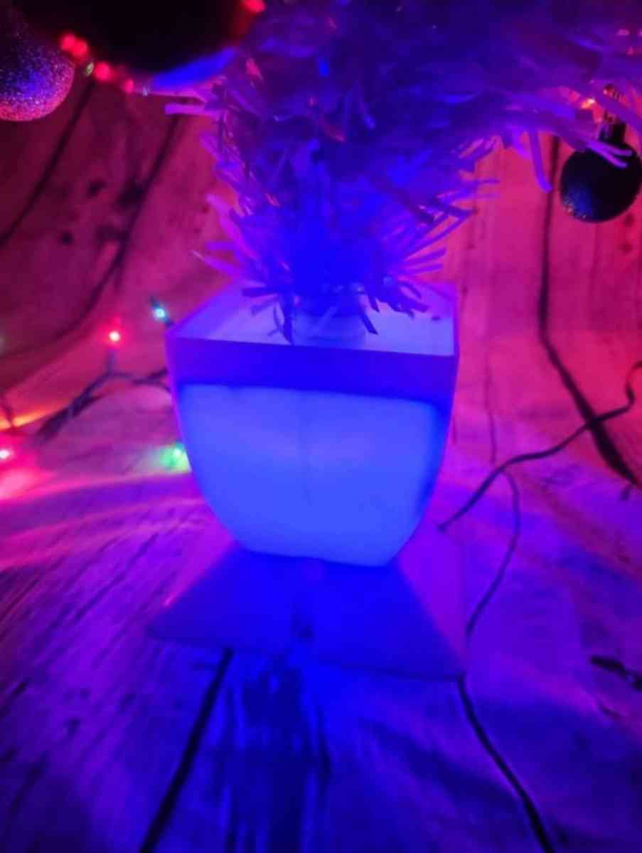 32 Inch White Fiber Christmas Tree And Lights