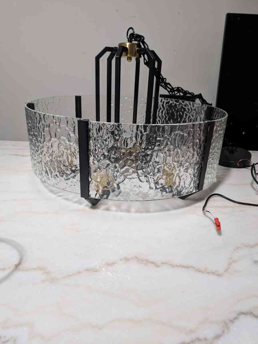 Cocostar Black Drum Chandelier