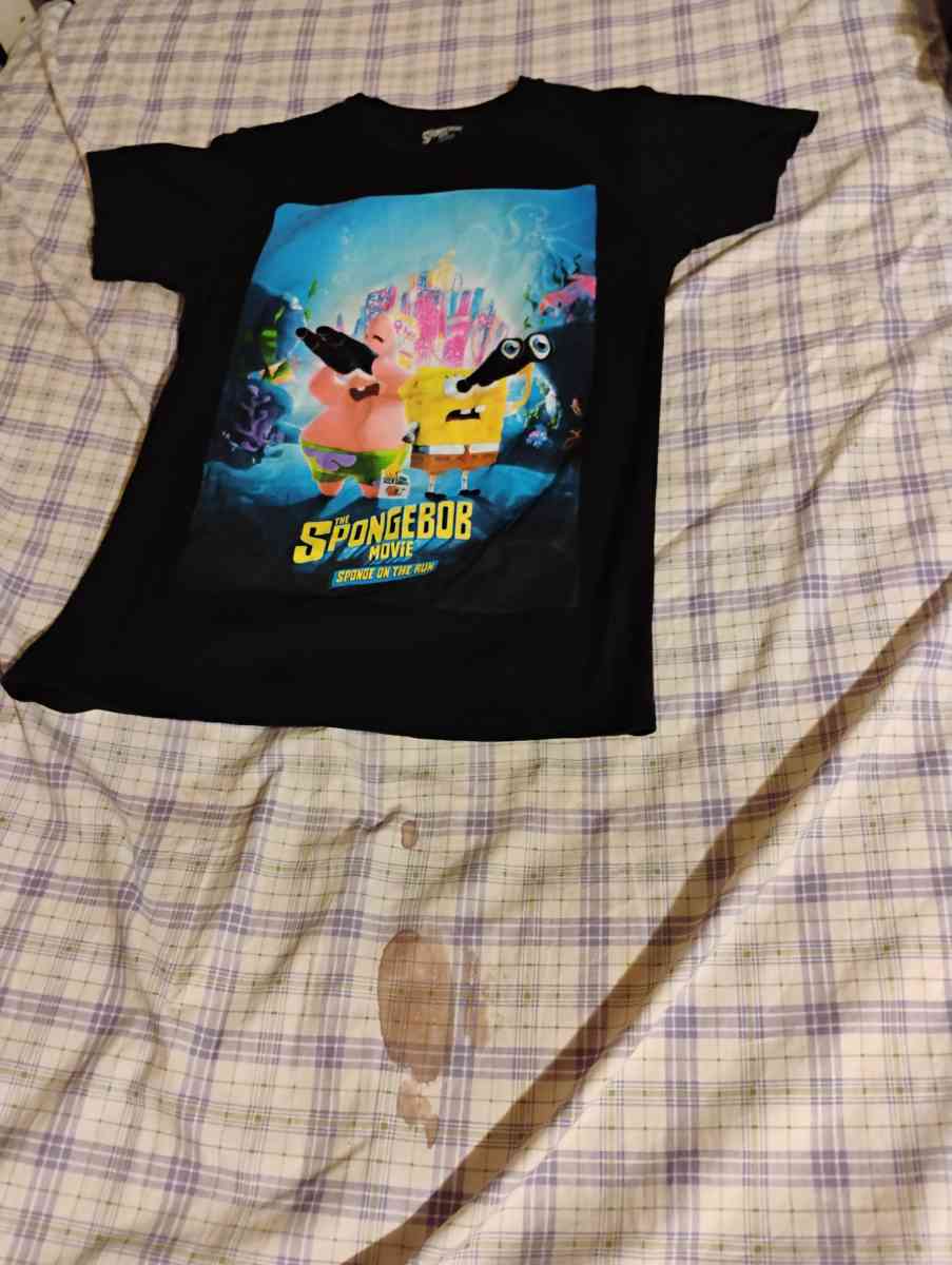 the shirt of the size 20S I am selling shirt of SpongeBob