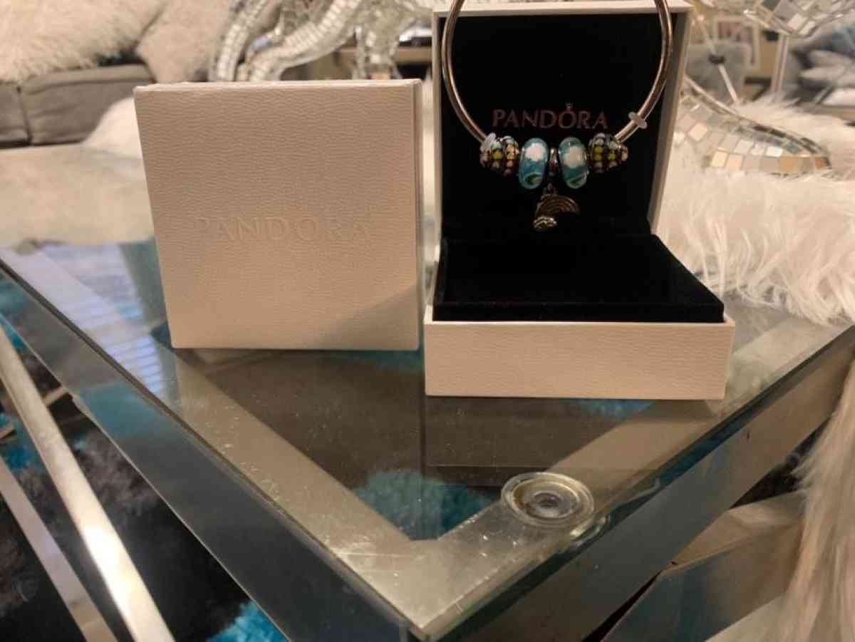 Pandora Bracelet with Charms1