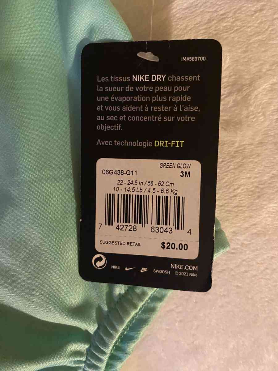 Nike bathing suit for newborn girl