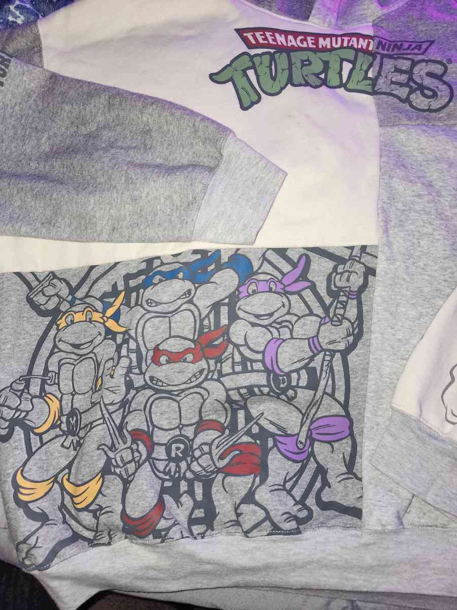 2XL TEENAGE MUTANT NINJA TURTLES PULLOVER HOODIE