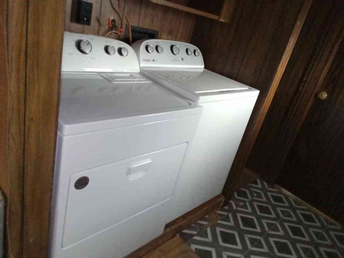 whirlpool washer and dryer set