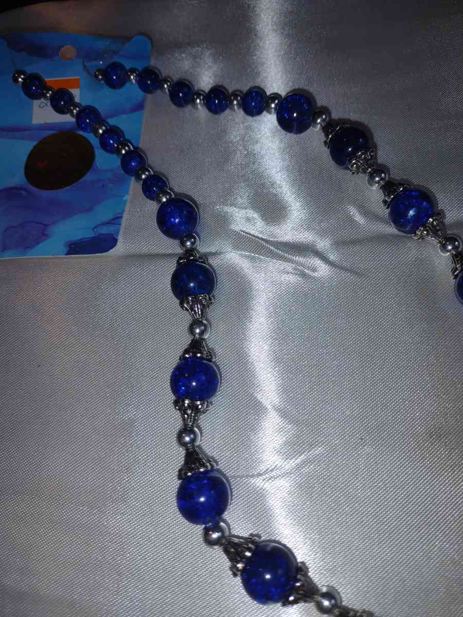 handmade beaded necklace