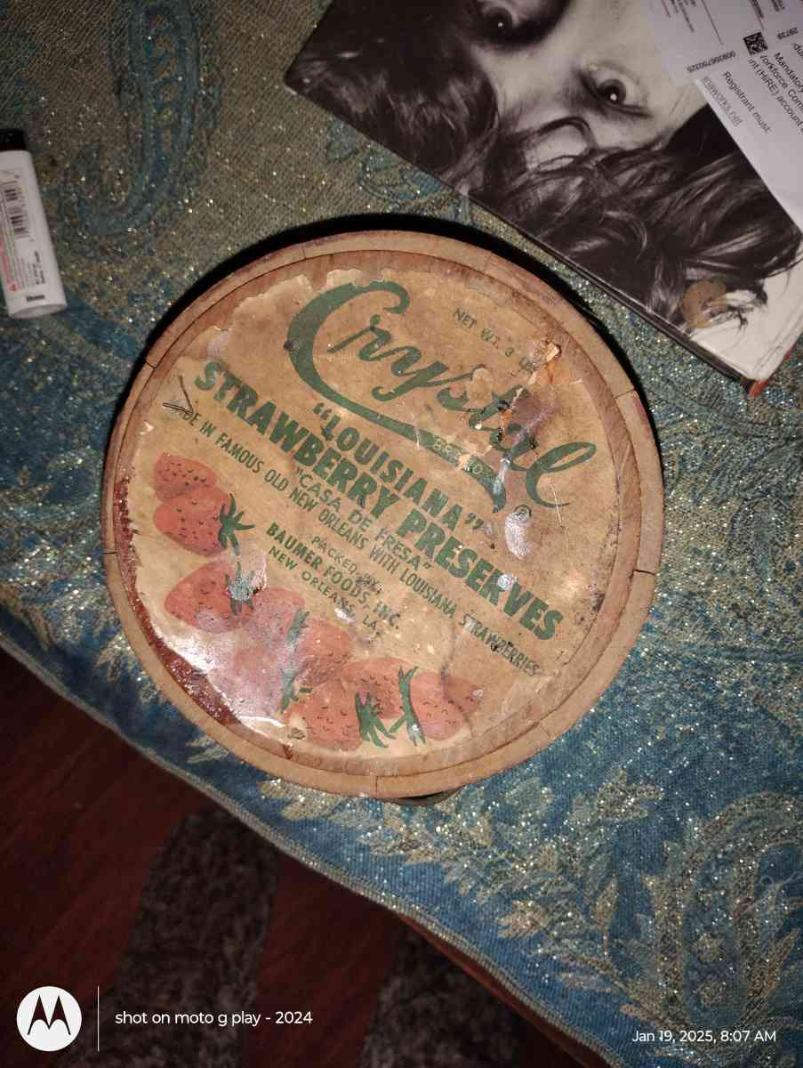 crystals strawberry preserves made in Louisiana