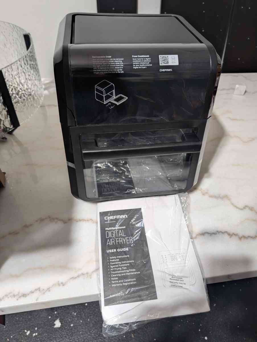 Chefman Multifunctional 10 quart digital air fryer plus