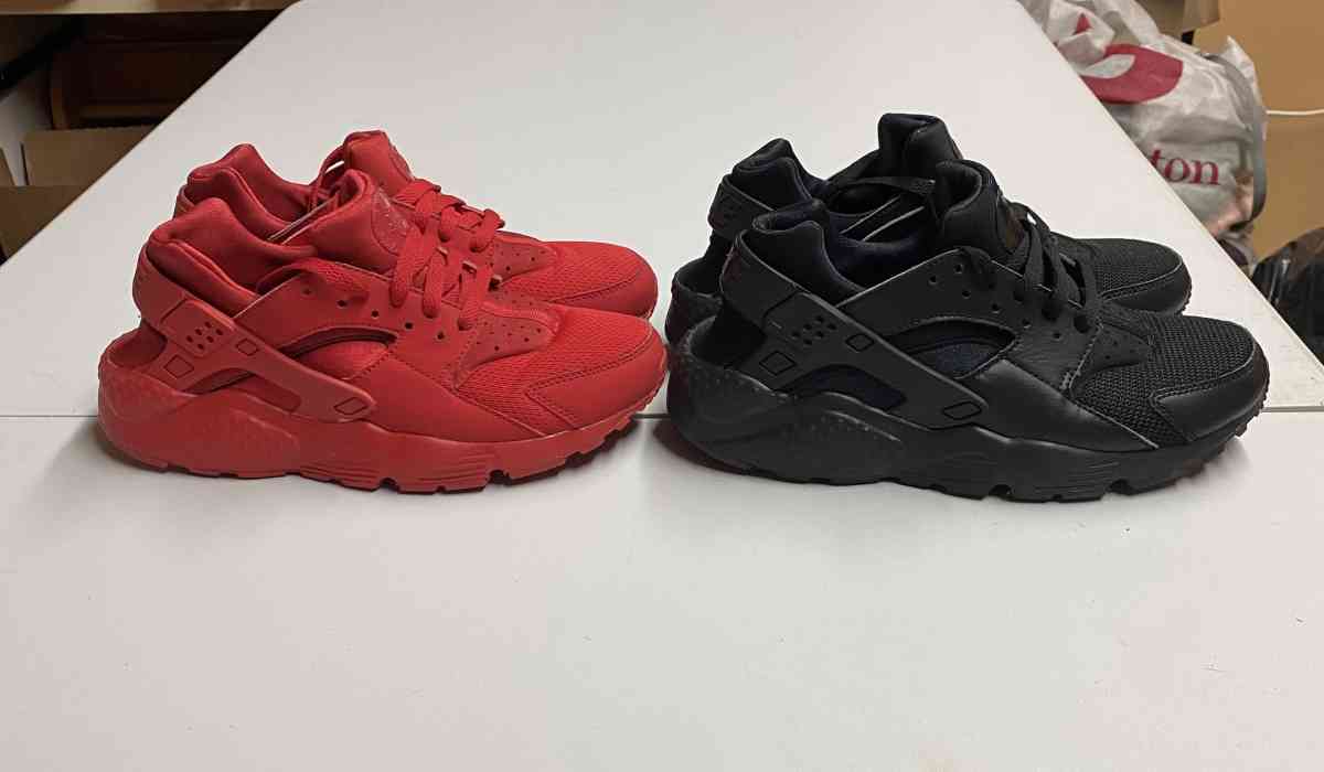 Nike Air Huarache Bundle Black And Red