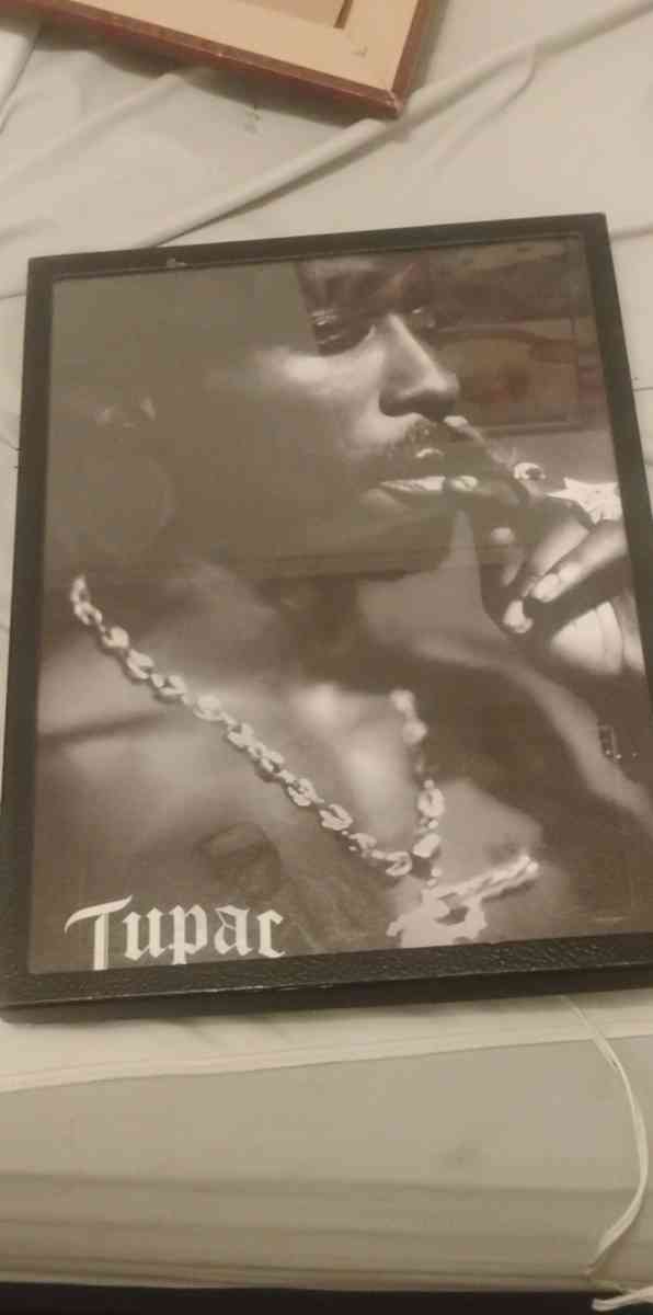 Tupac 8x12 Canvas Wall Art