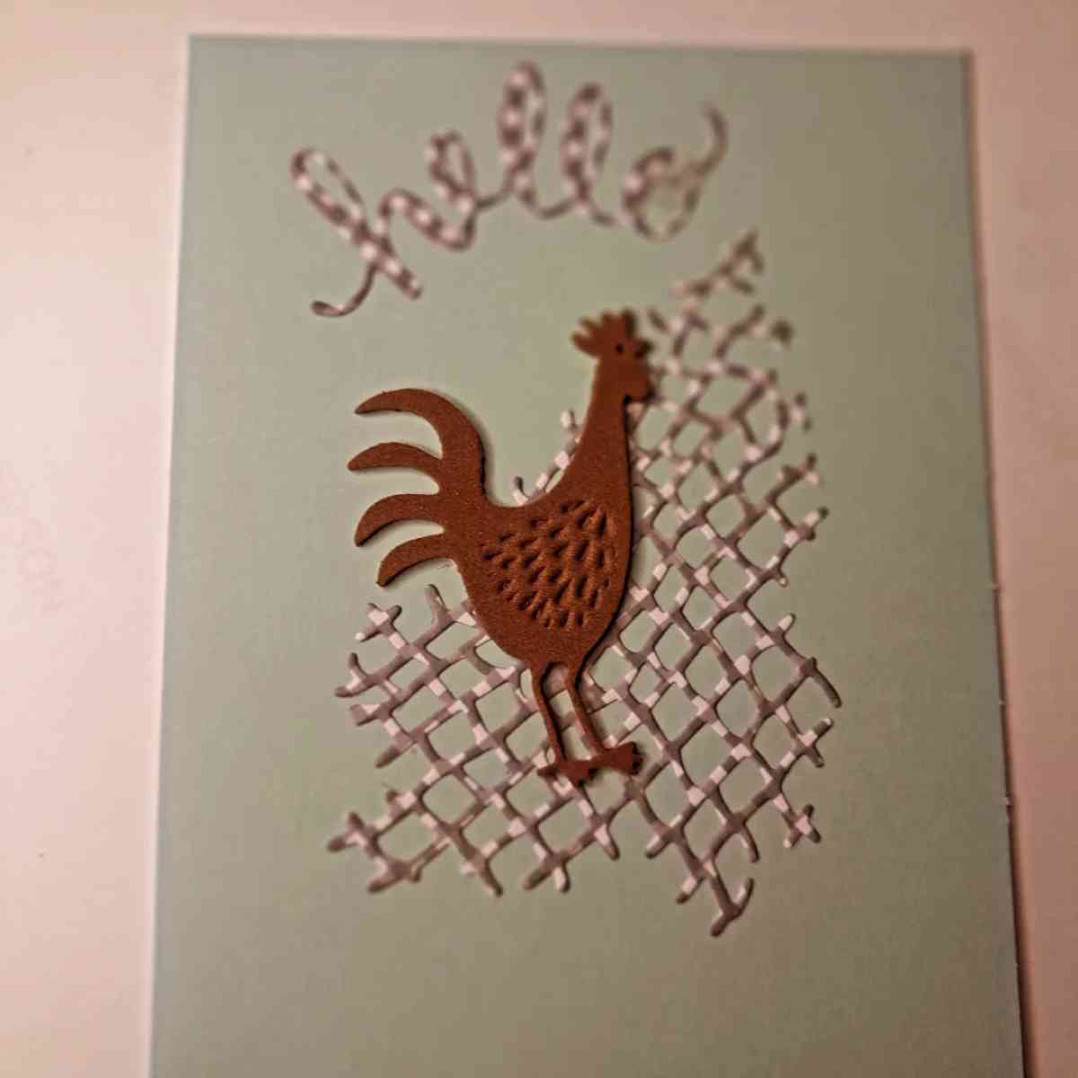 Homemade greeting cards for spring