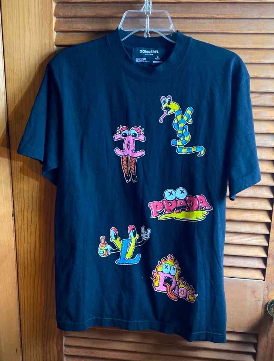 Domrebel Montreal Luxury Box T Tshirt In Black Size Small