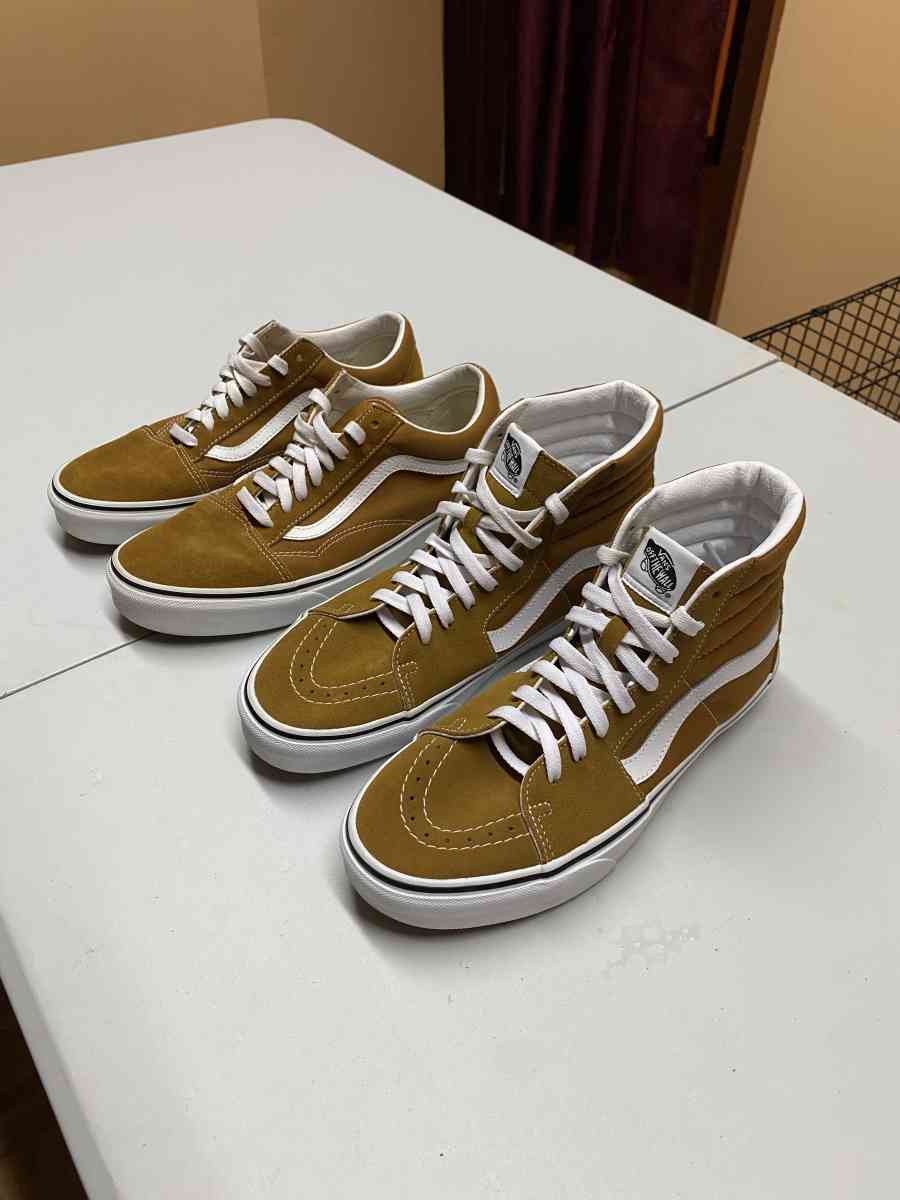 Vans Old Skool Vans Sk8 HI Cumin Size 9 half and Size 10