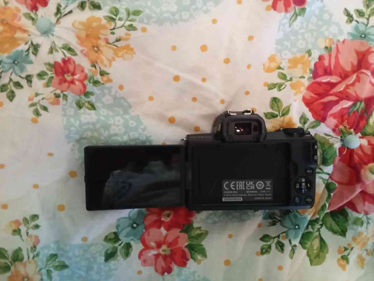 Canon EOS M50 Mark ii mirrorless 4k camera