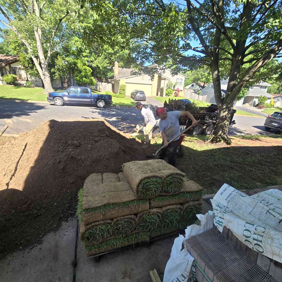 LANDSCAPING  ROMODELING  AND CONSTRUCTION AVAILABLE