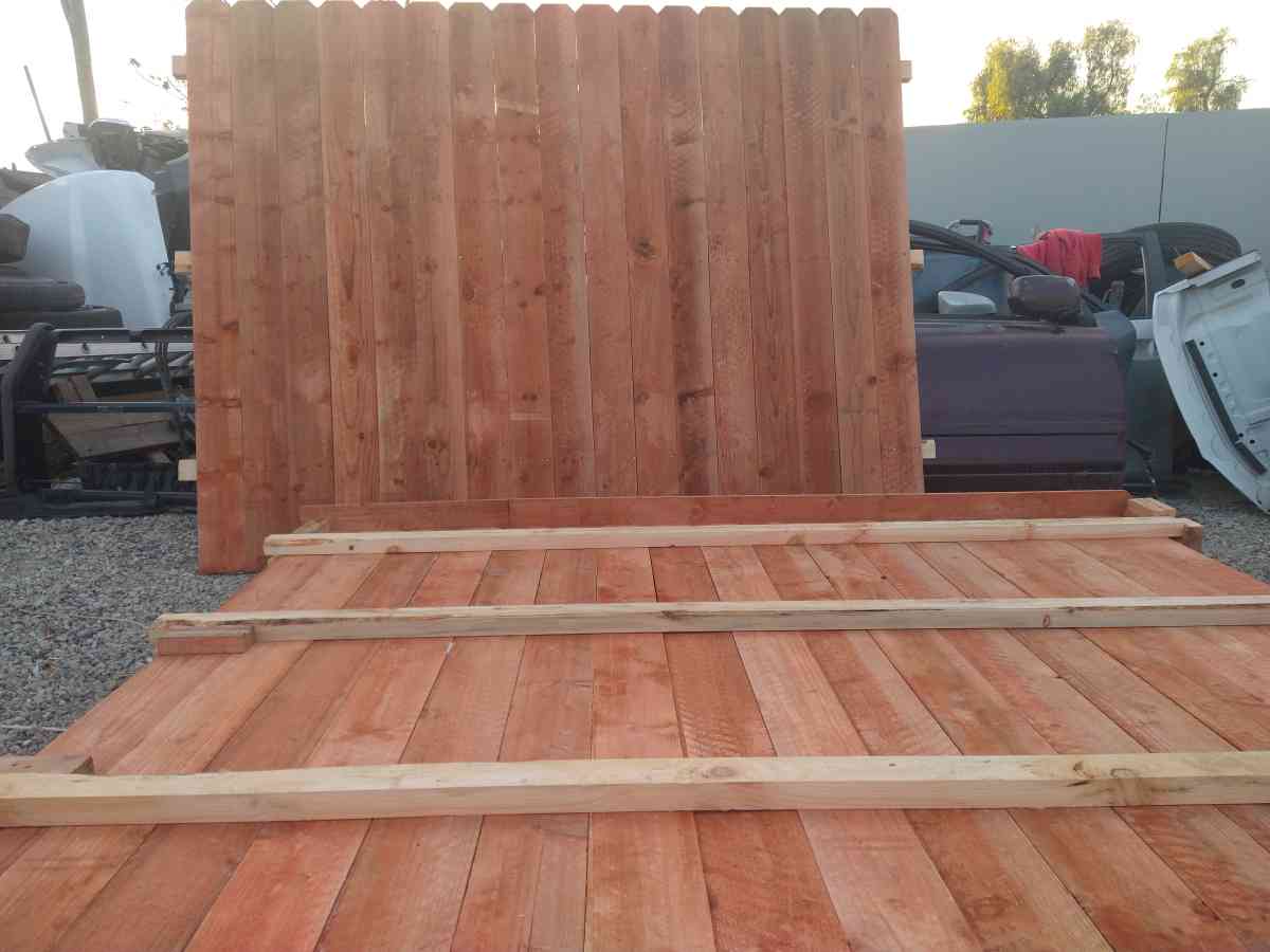 wood fence panels
