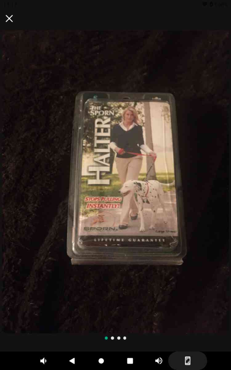 dog harness healing training one brand new size medium