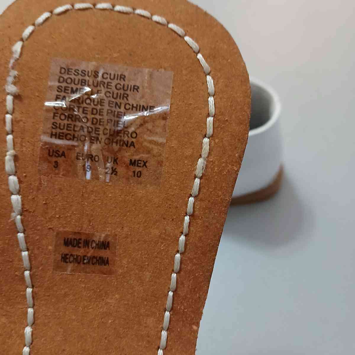 Cavoo Walker Baby Unisex white shoes size 3