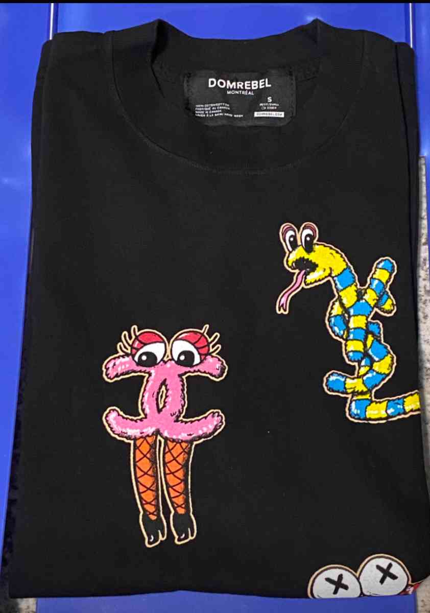 Domrebel Montreal Luxury Box T Tshirt In Black Size Small