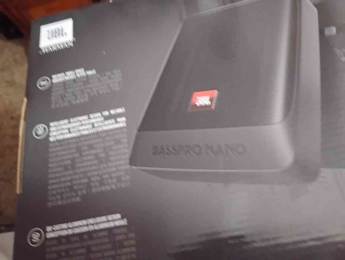 JBL BassPro NANO subwoofer