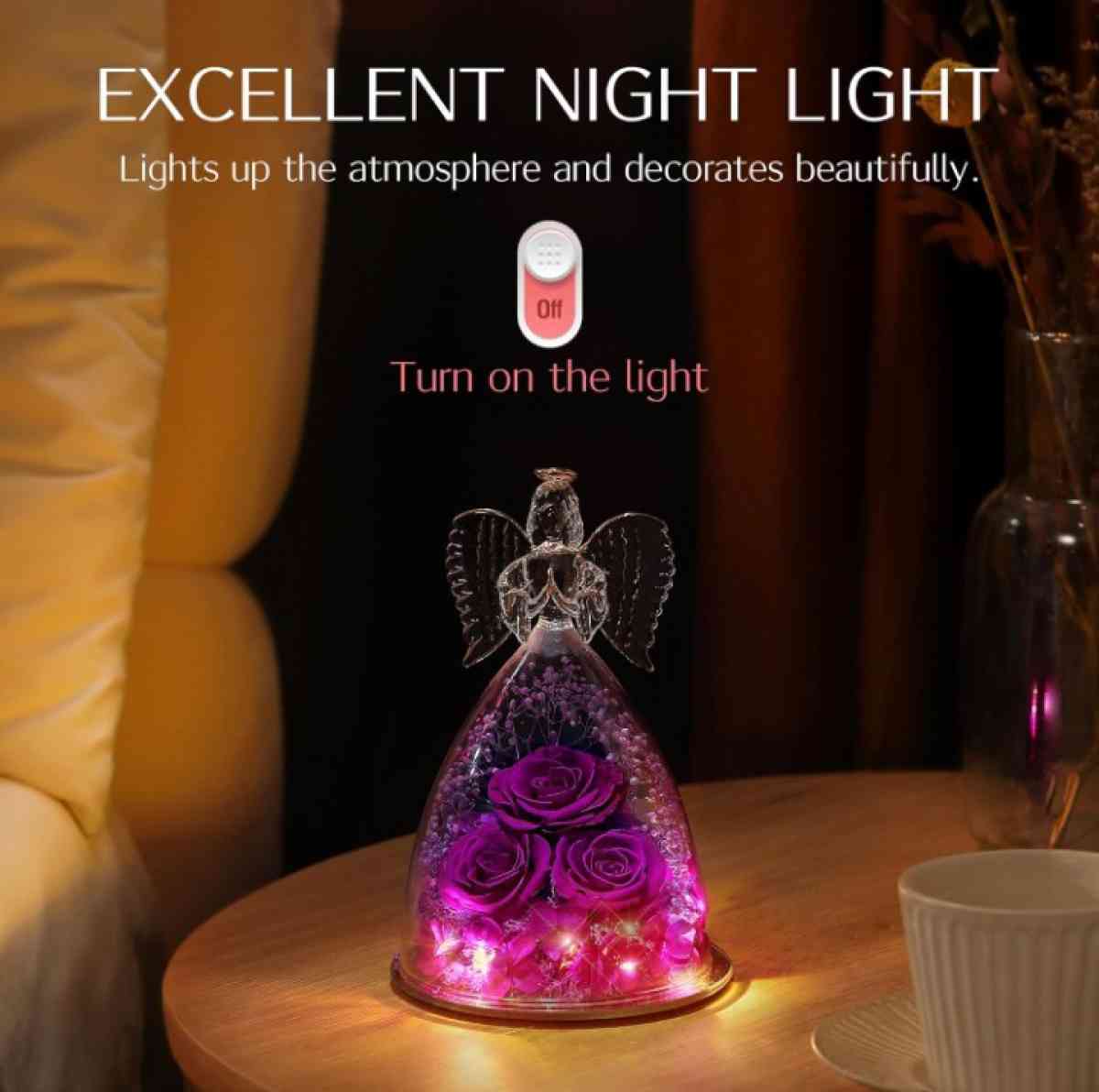 Angels Roses Perfect Gift for Womens