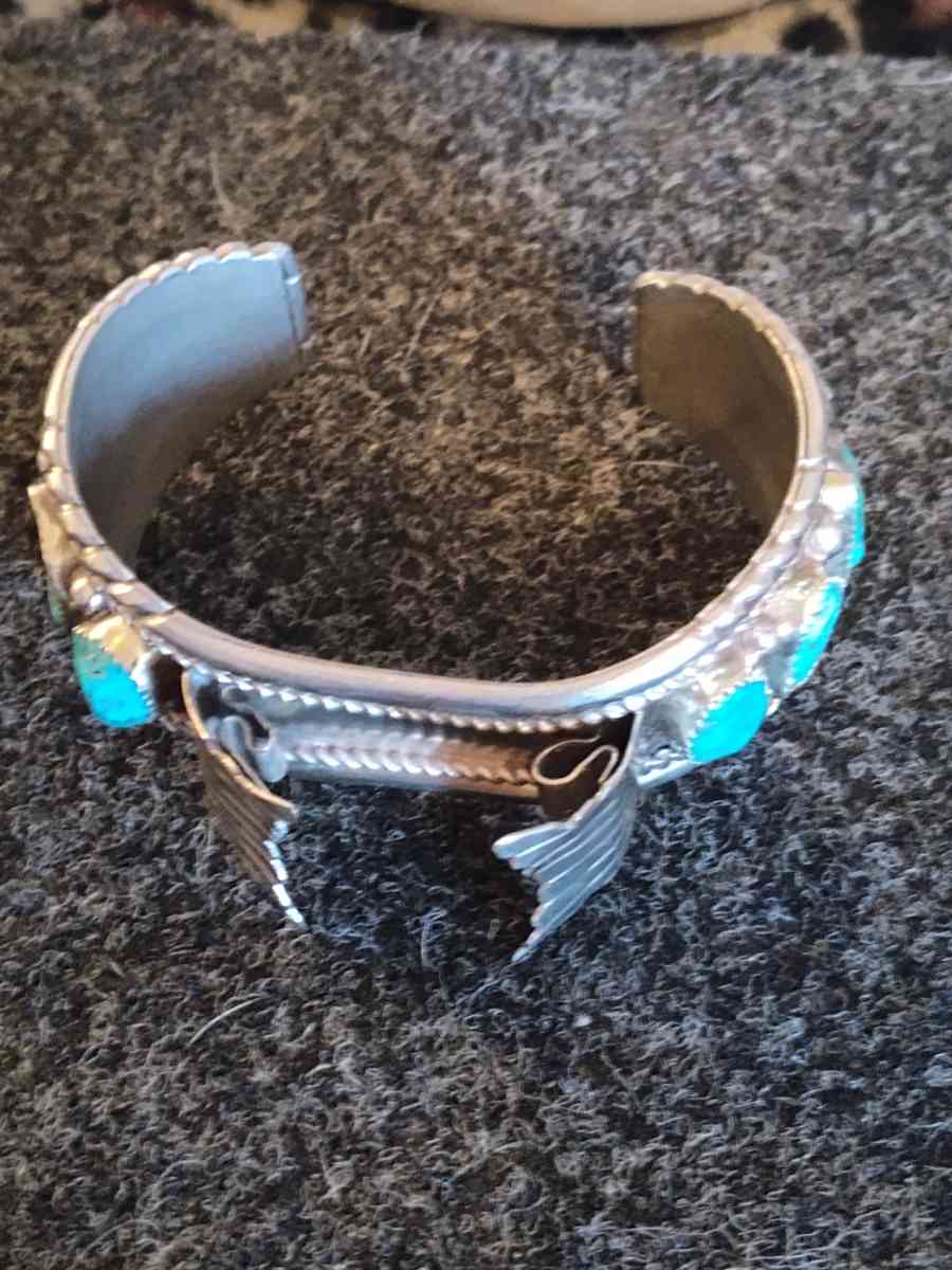 Native American Turquoise watch Band