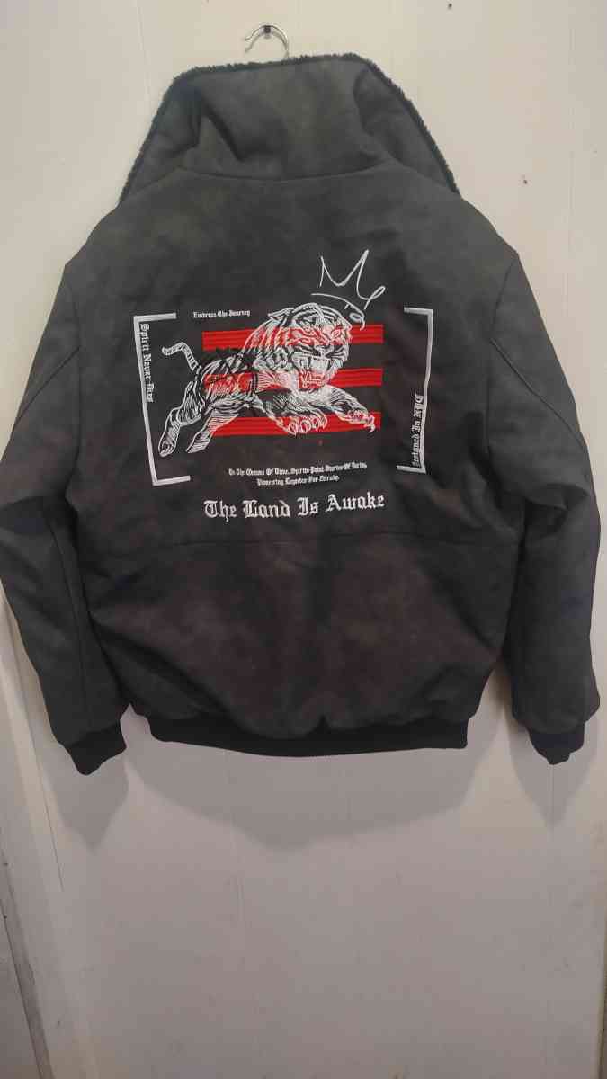 leather jacket Large size