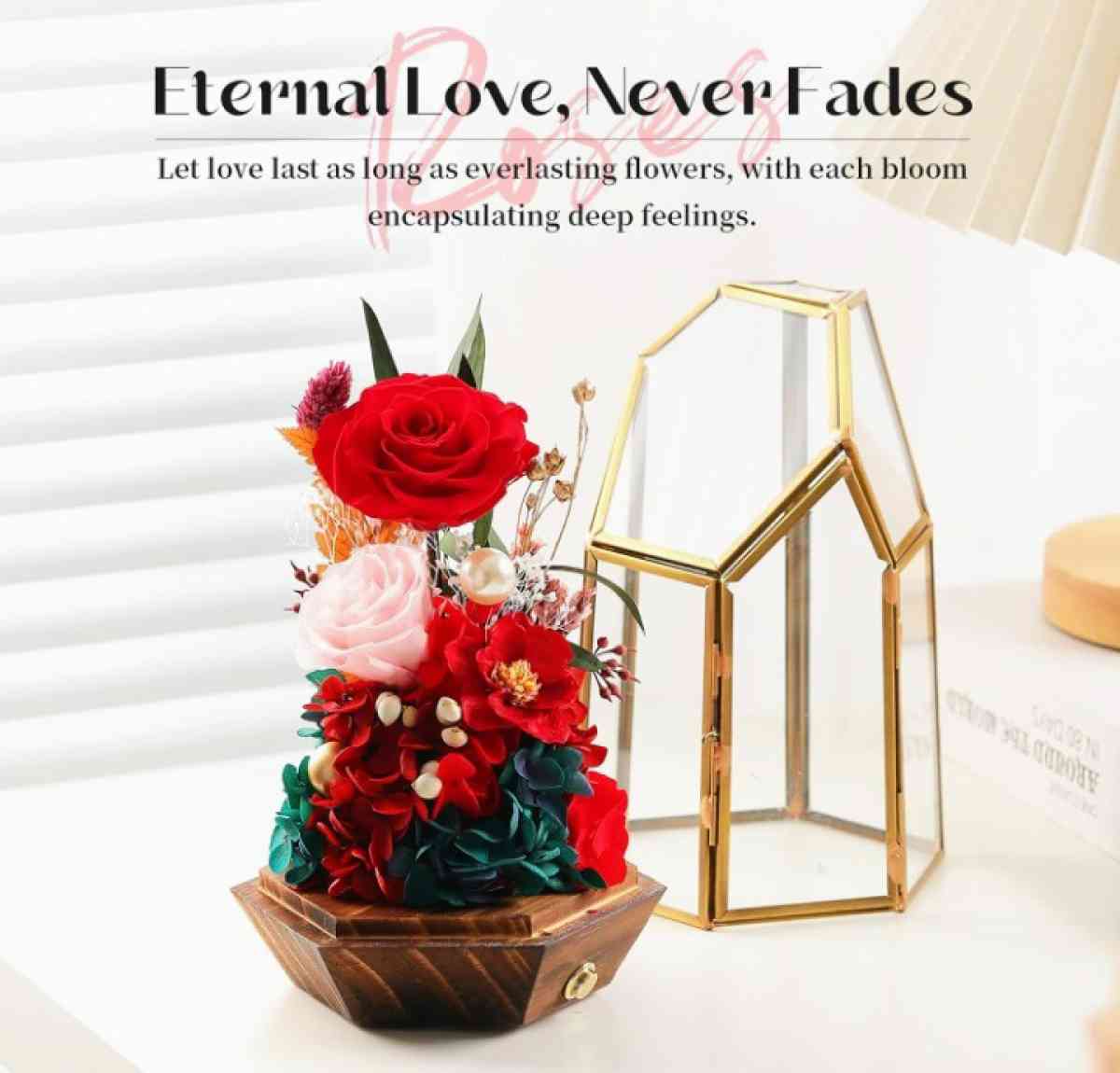 Flowers red roses perfect gift for Valentines Day