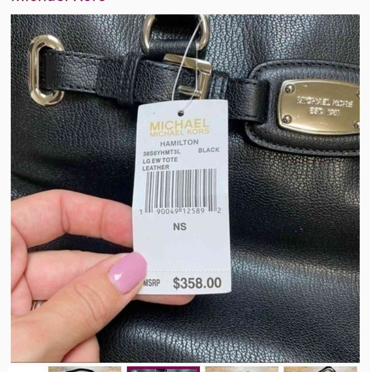 michael kors purse brand new never used