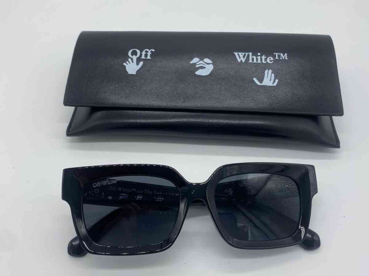 Black Off White Sunglasses