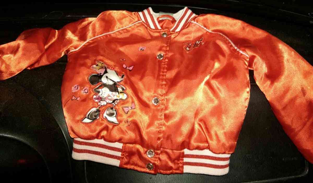 Vintage Disney Store Mickey Mouse Varsity Style Jacket