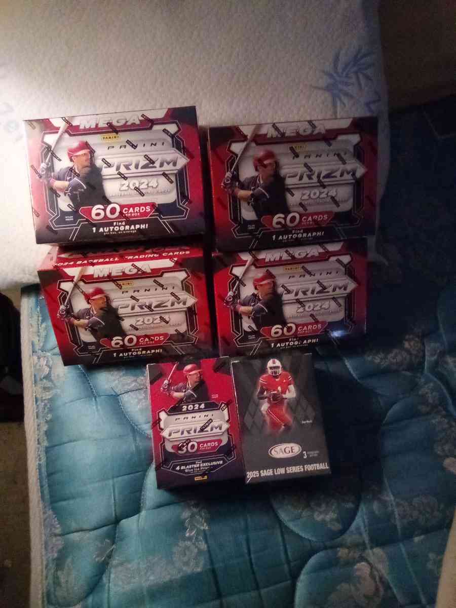 pro baseball cards panini prism mega