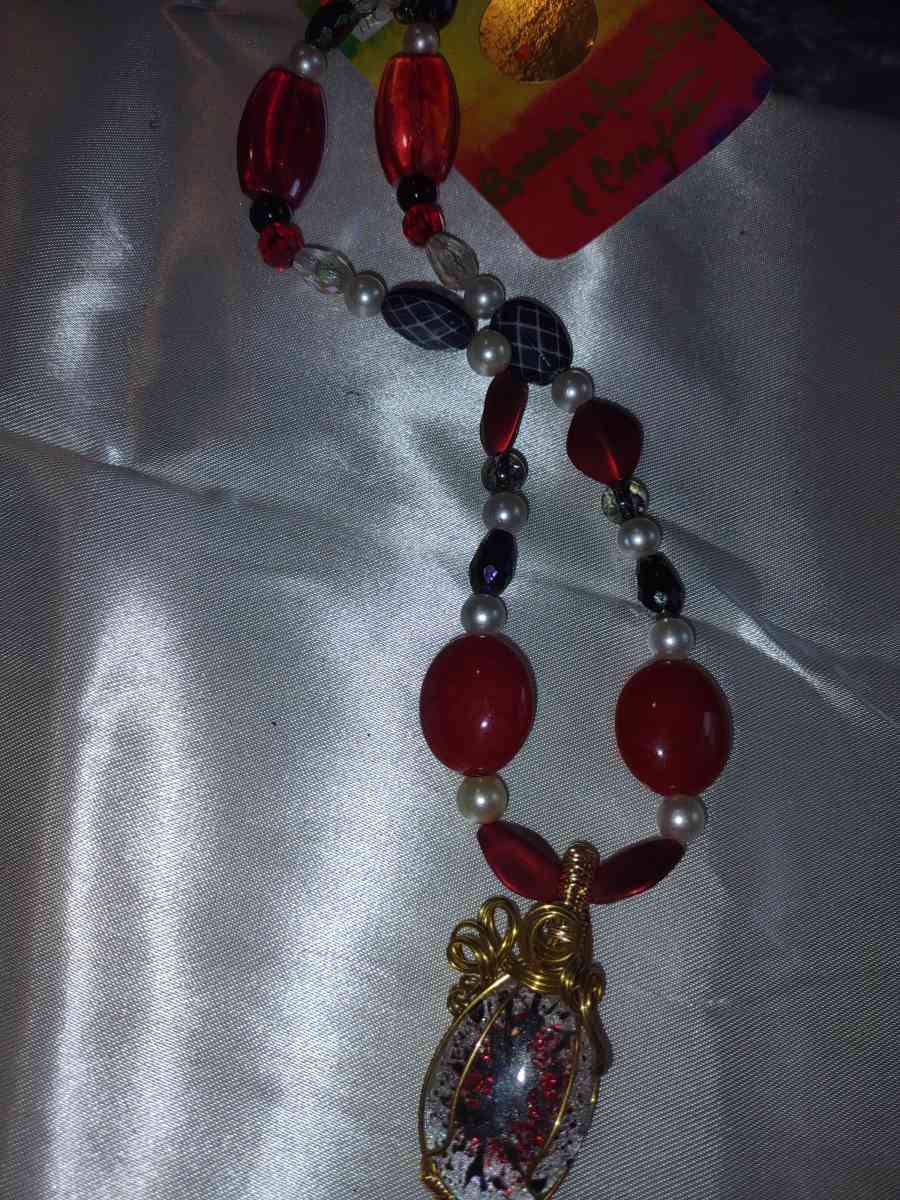 one of a kind handmade necklace