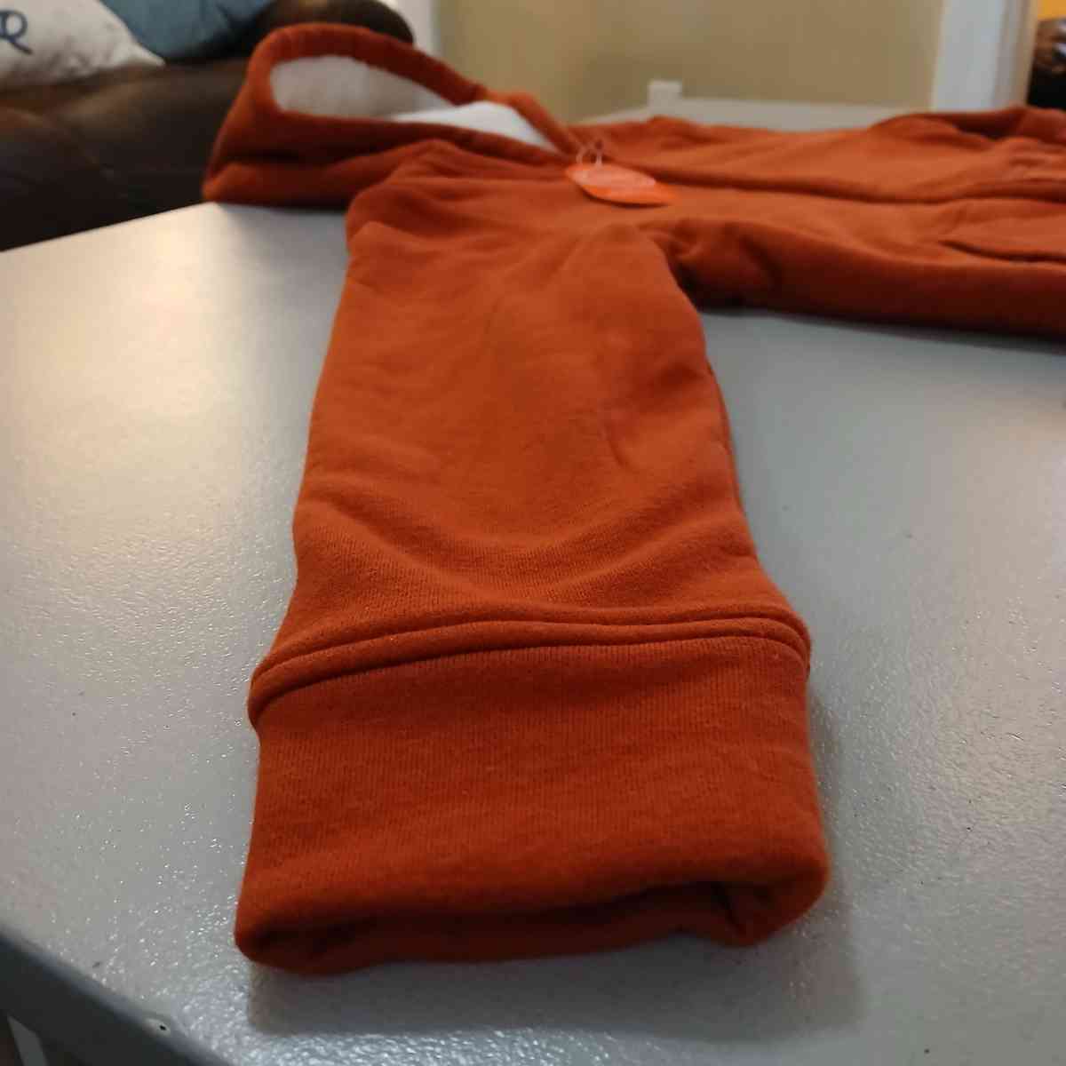 Wonder Nation orange hoodie for kids size L