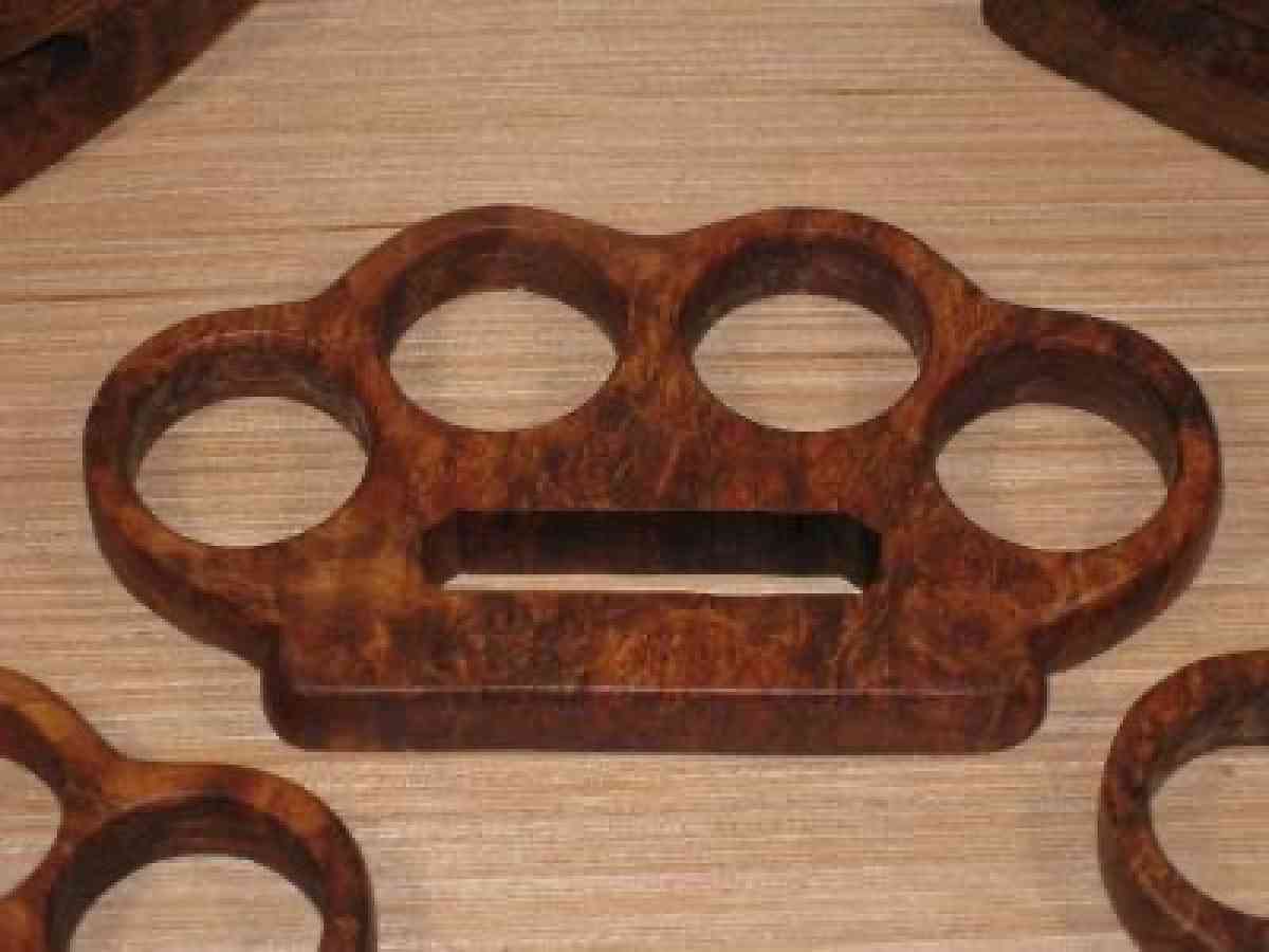 Wood Resin Keychain Handmade