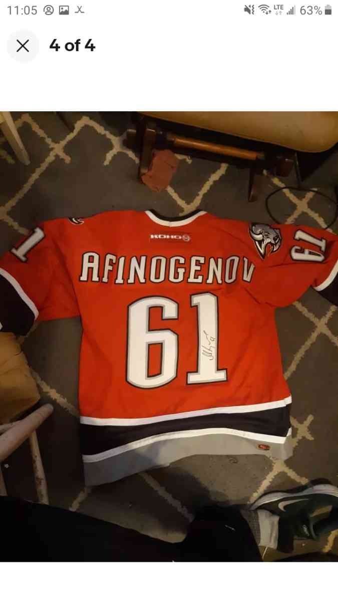 authentic buffalo sabres vintage butterknife Jersey rare