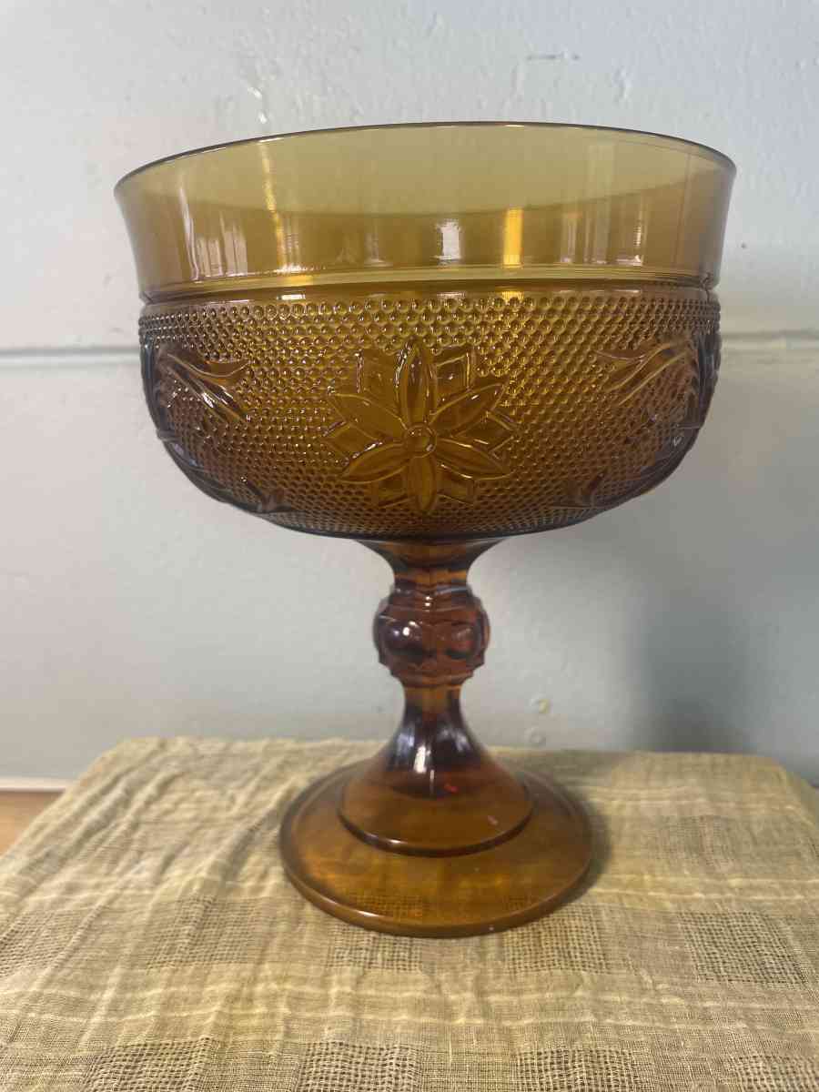 Tiara Amber Glass Collection