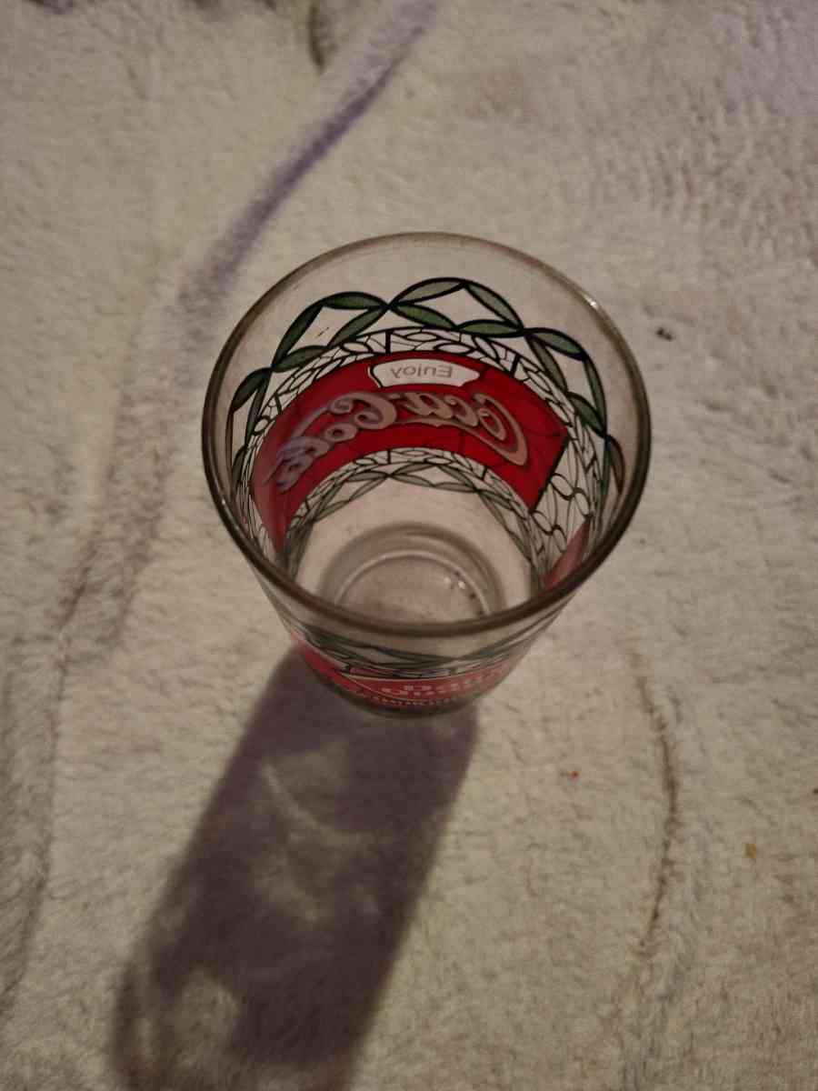 1970 retro dairy queen glass cup