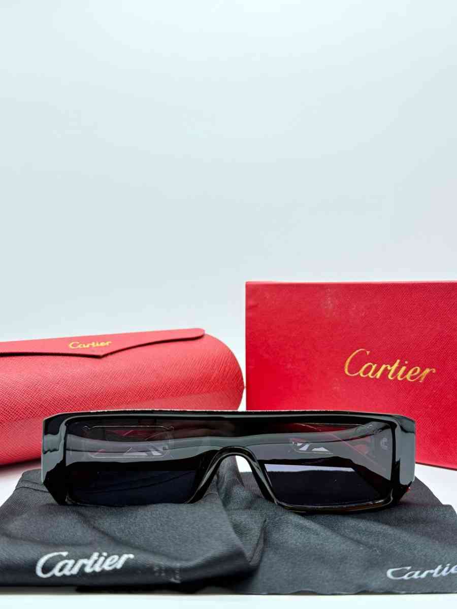 Red Cartier Cheetah Sunglasses