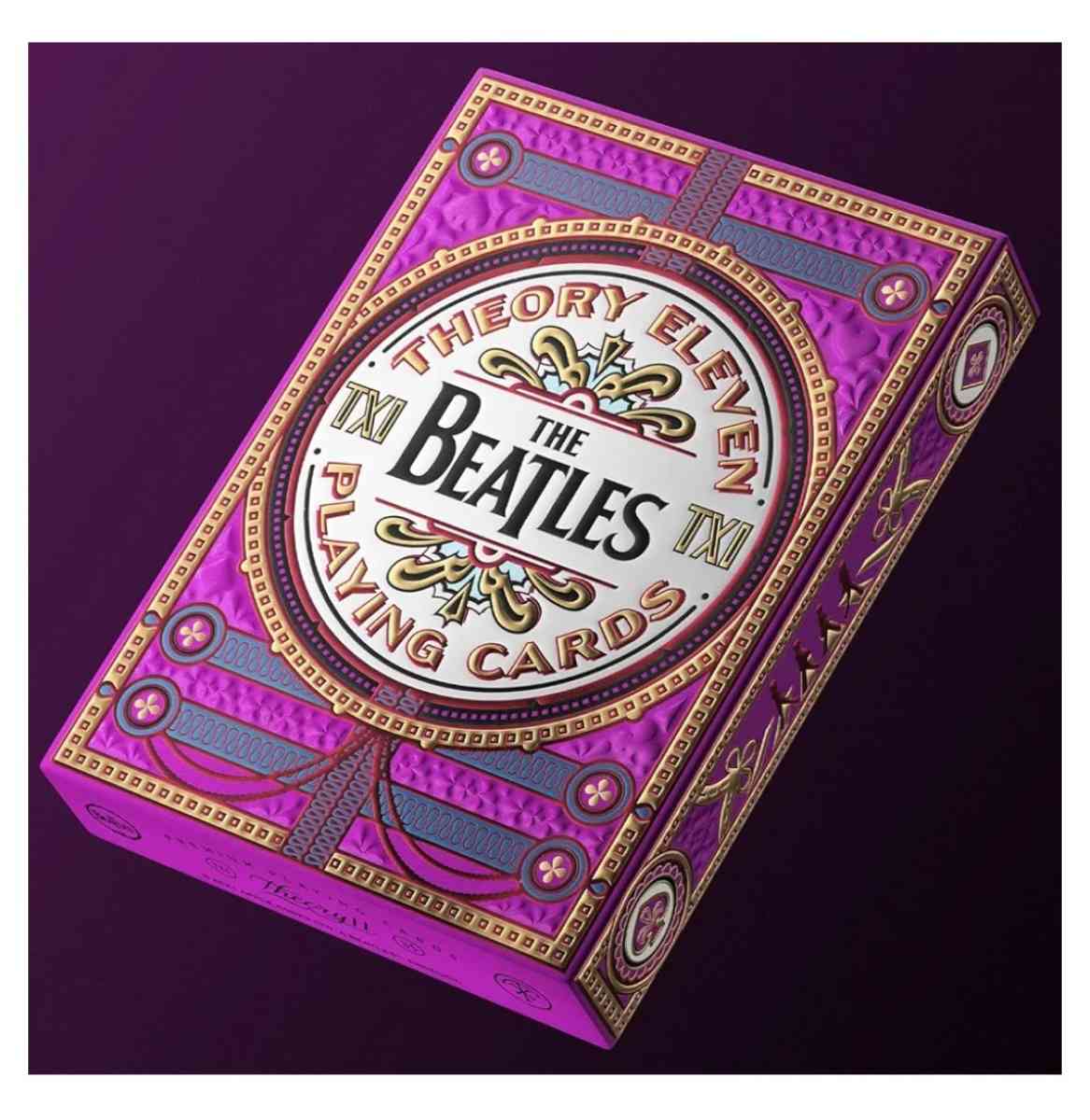 New The Beatles Premium Playing Cards  Pink Deck