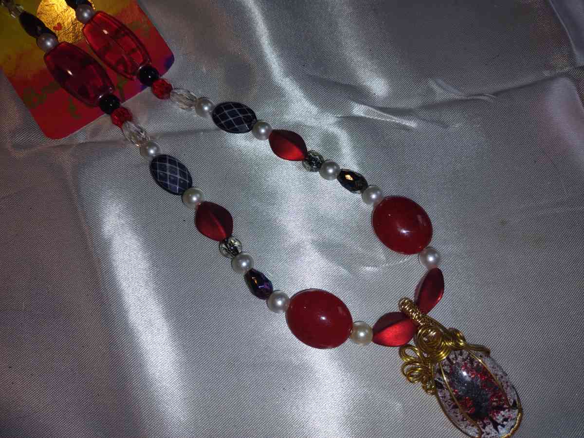 one of a kind handmade necklace