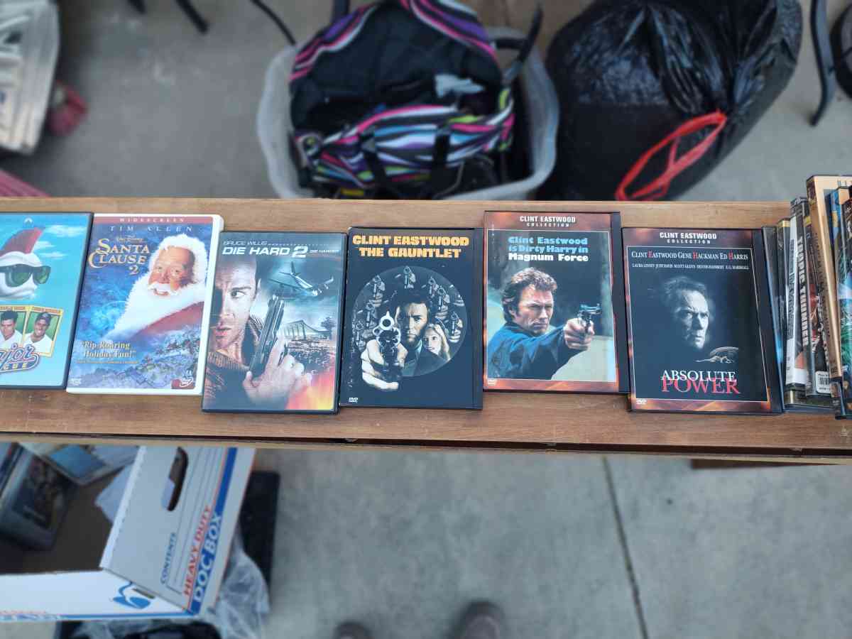 lots of great DVD movies