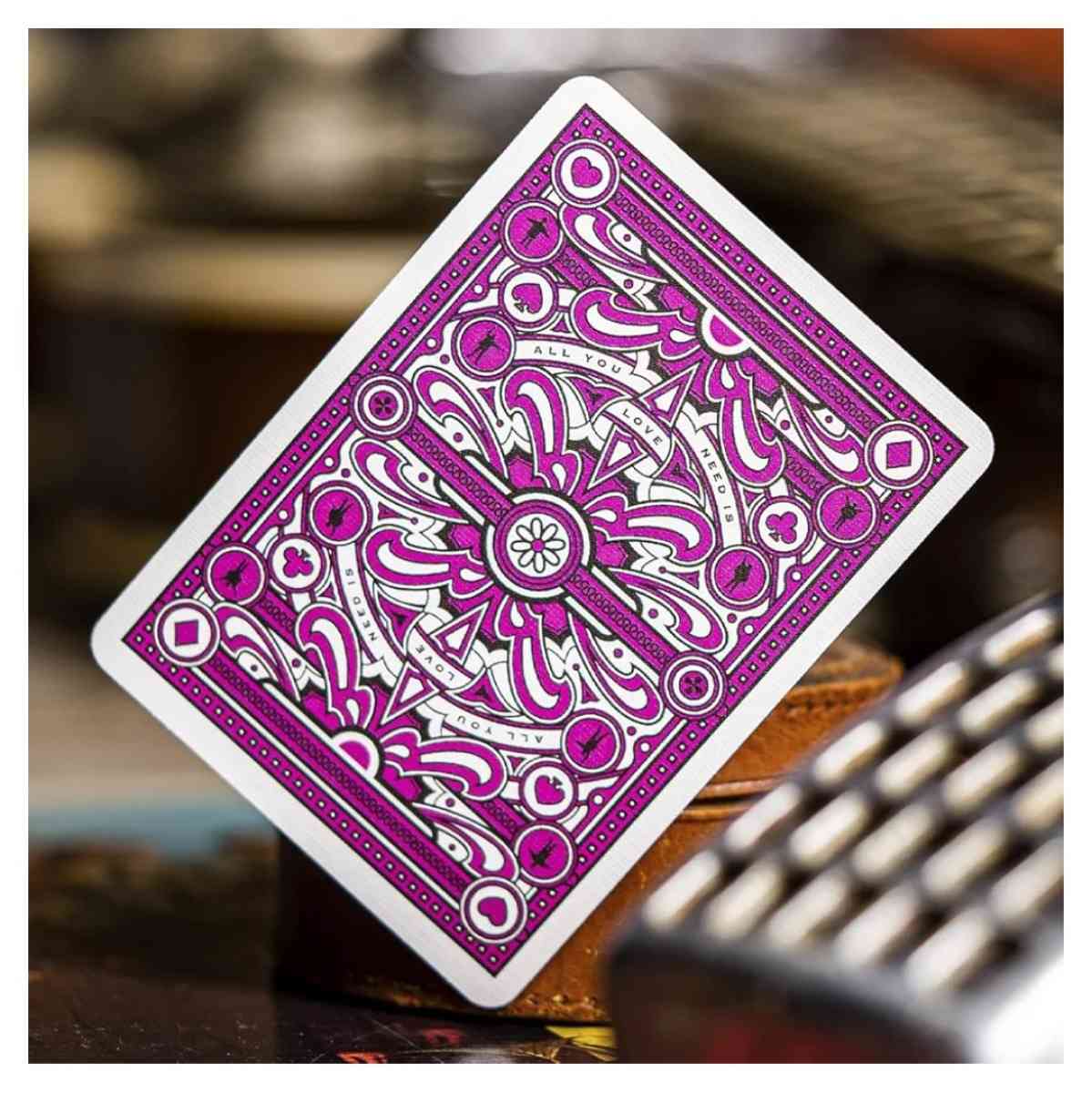 New The Beatles Premium Playing Cards  Pink Deck