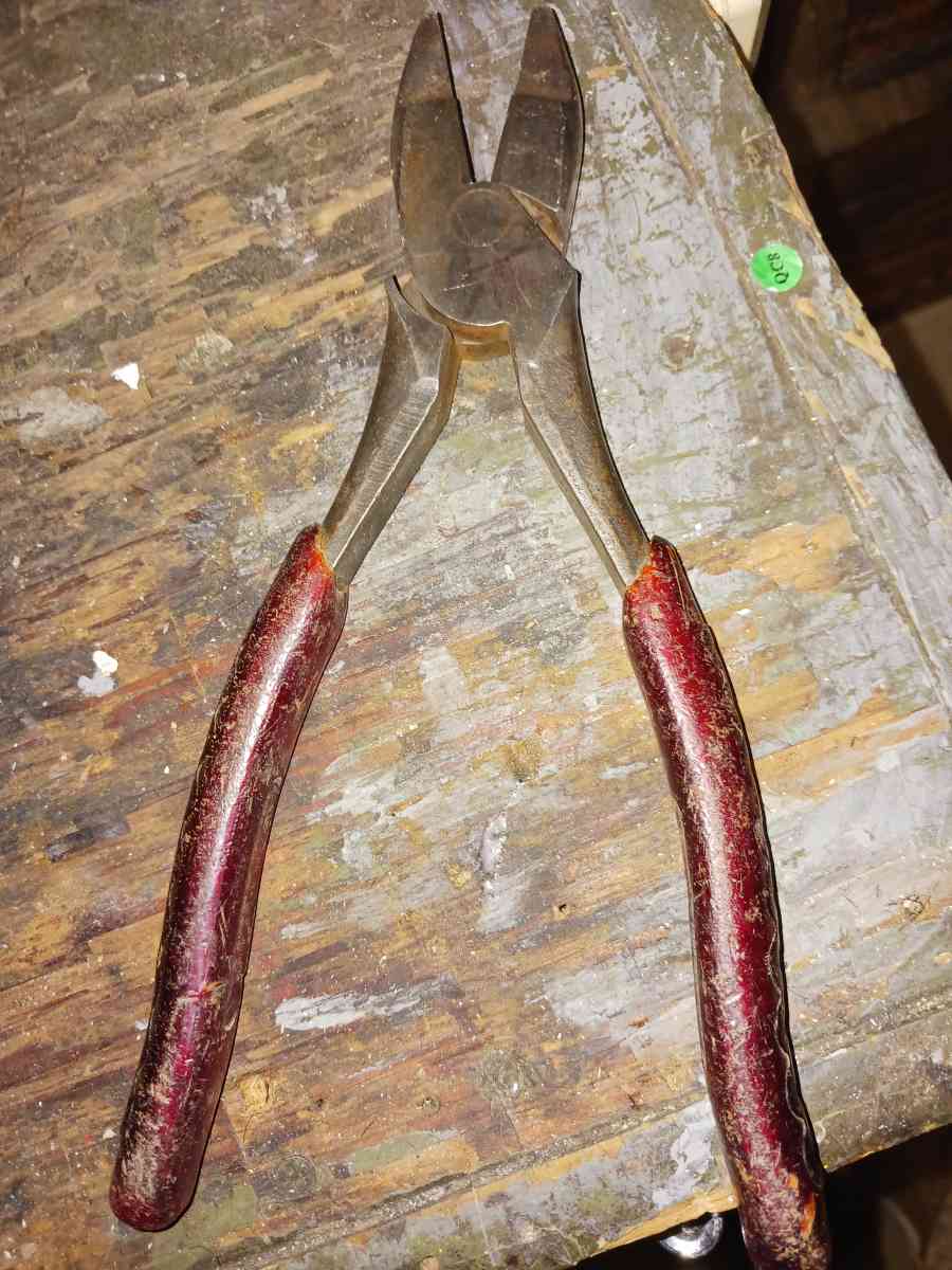 Vintage Klein HighLeverage Plier N E Type patented in 1958