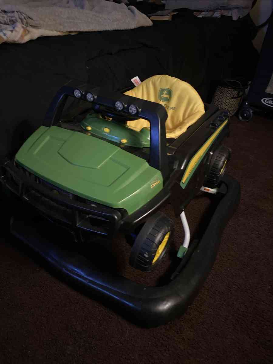 John deer baby walker brand new