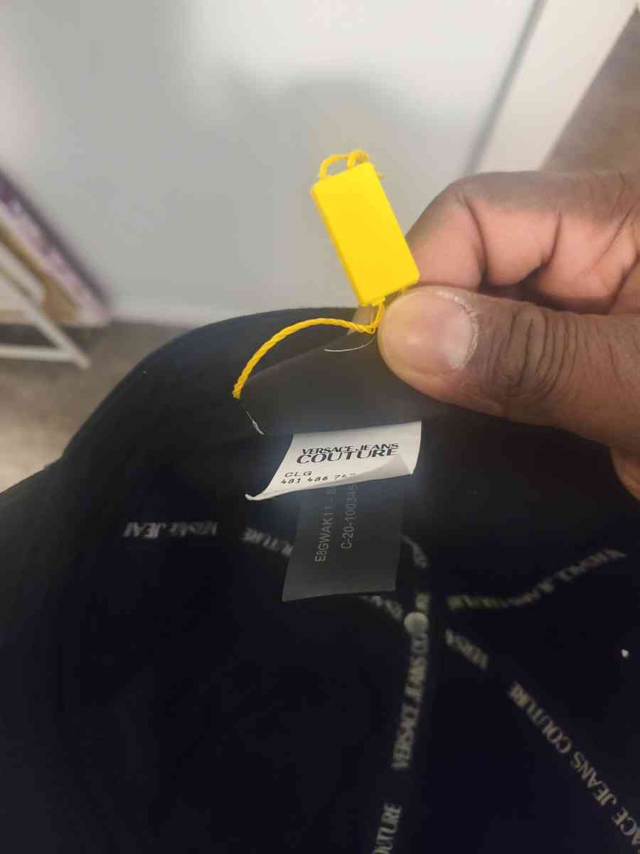 Versace logo baseball cap