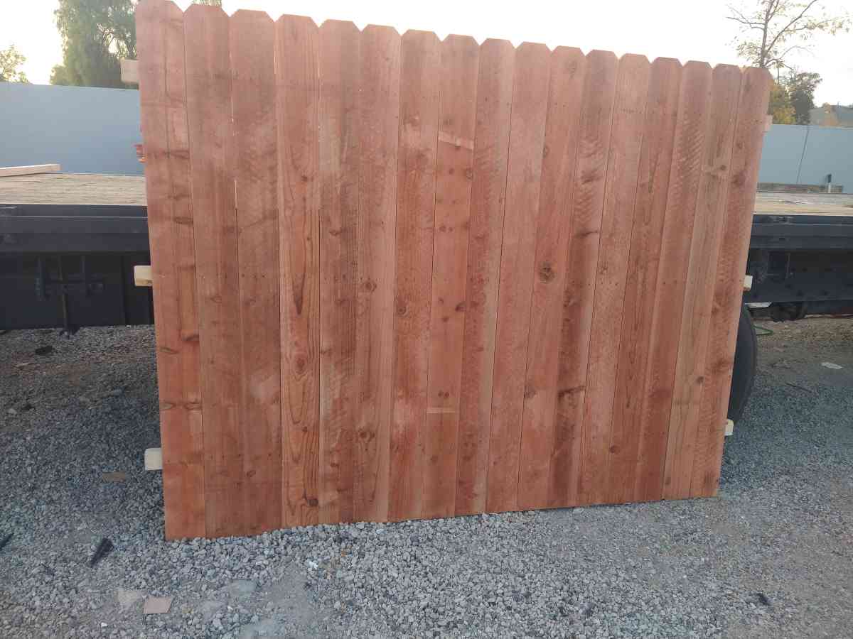 wood fence panels