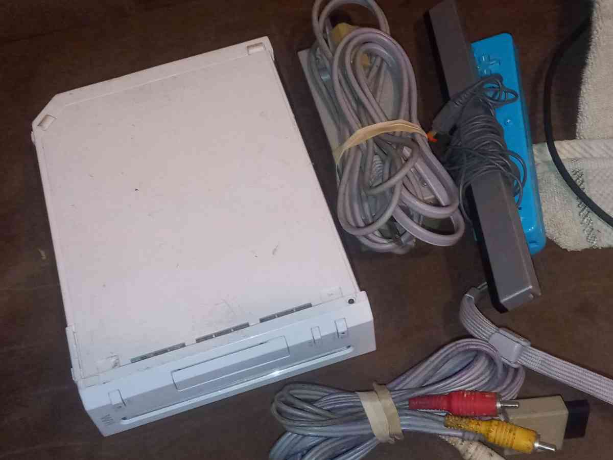 nintendo wii game system