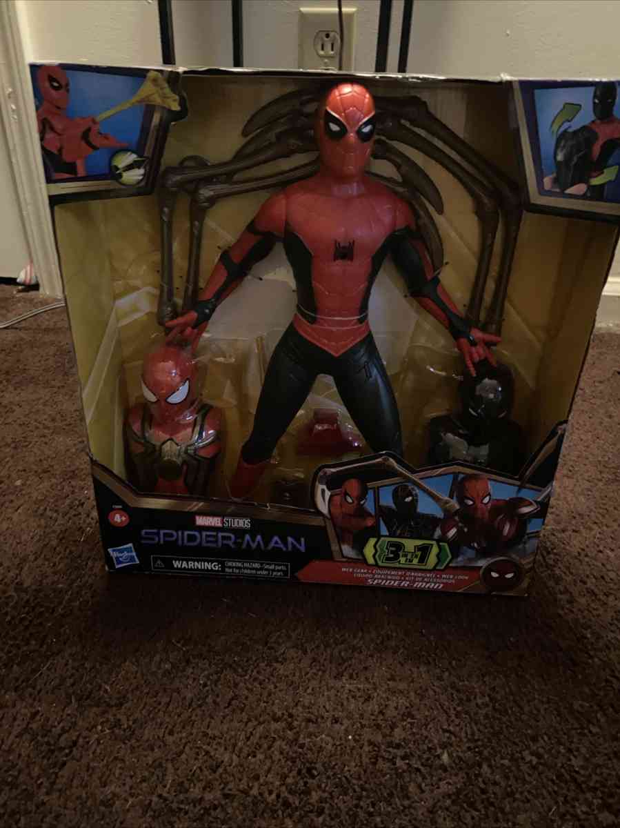 spider man 3 in 1 action figures