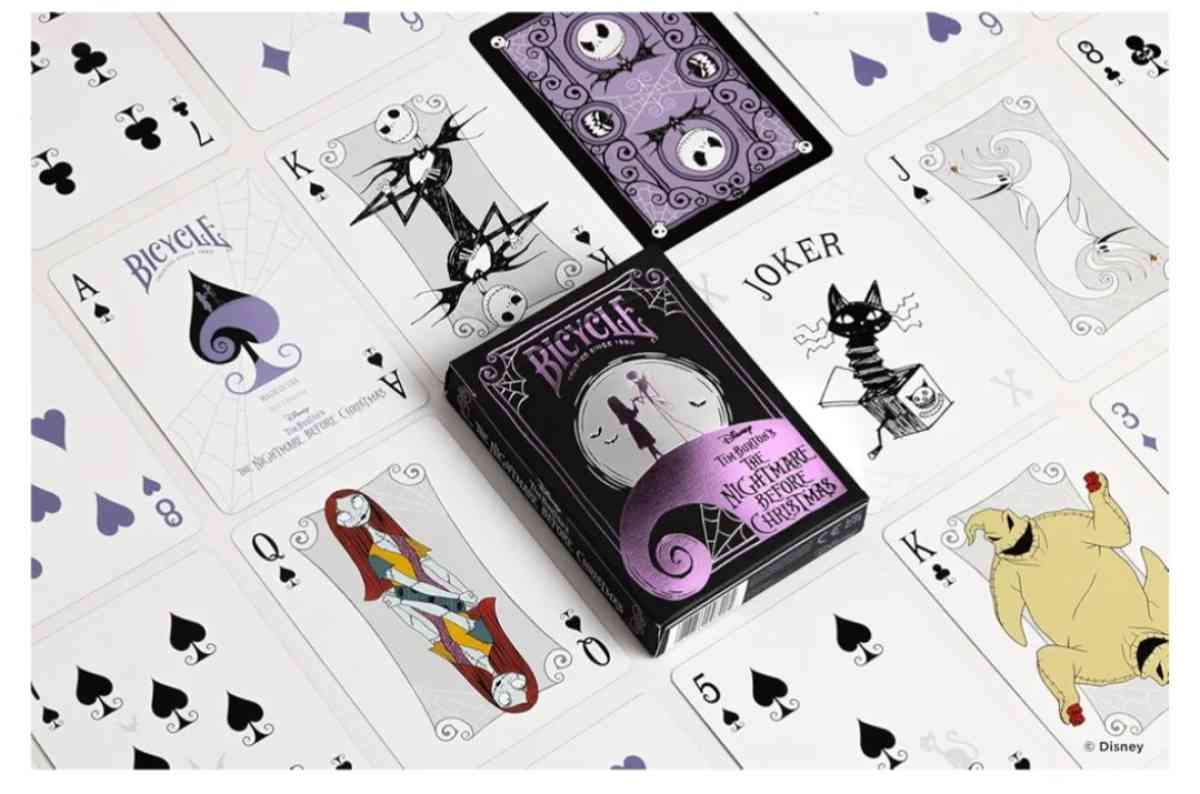 RARE BICYCLE DISNEY NIGHTMARE BEFORE CHRISTMAS PLAYING CARDS